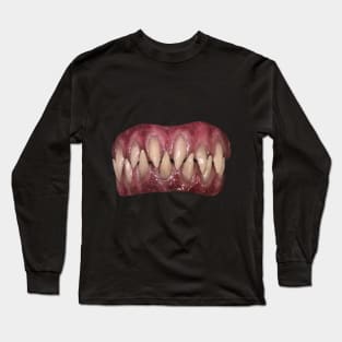 Sharp, Dirty Teeth Long Sleeve T-Shirt